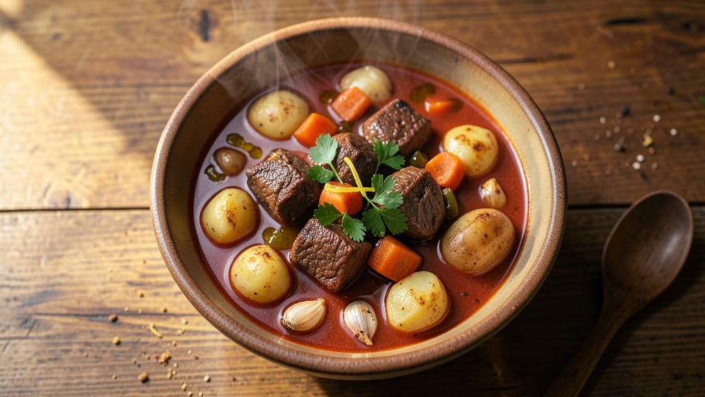 Beef Stew Soup Recipe Crock Pot: Slow-Cooked Richness With Tender Meat Bites
