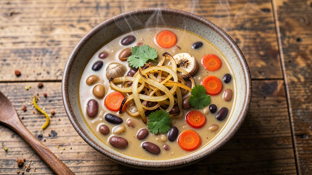 Award Winning Bean Soup Recipe: Judges’ Favorite Richness With Crisp Celery Crowns
