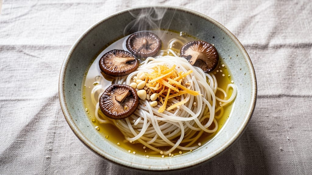 Bean Thread Noodles Soup Recipe: Silky Slippery Noodles in Savory Broth