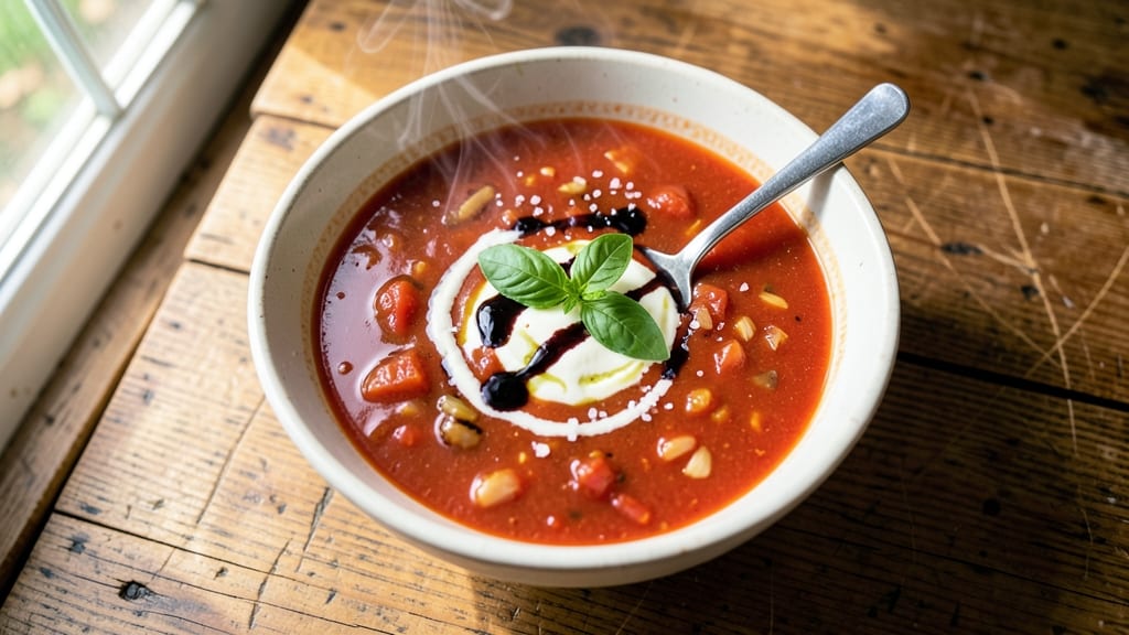 Basic Tomato Soup Recipe With Fresh Tomatoes: Vibrant, Bright Flavor Straight From the Garden