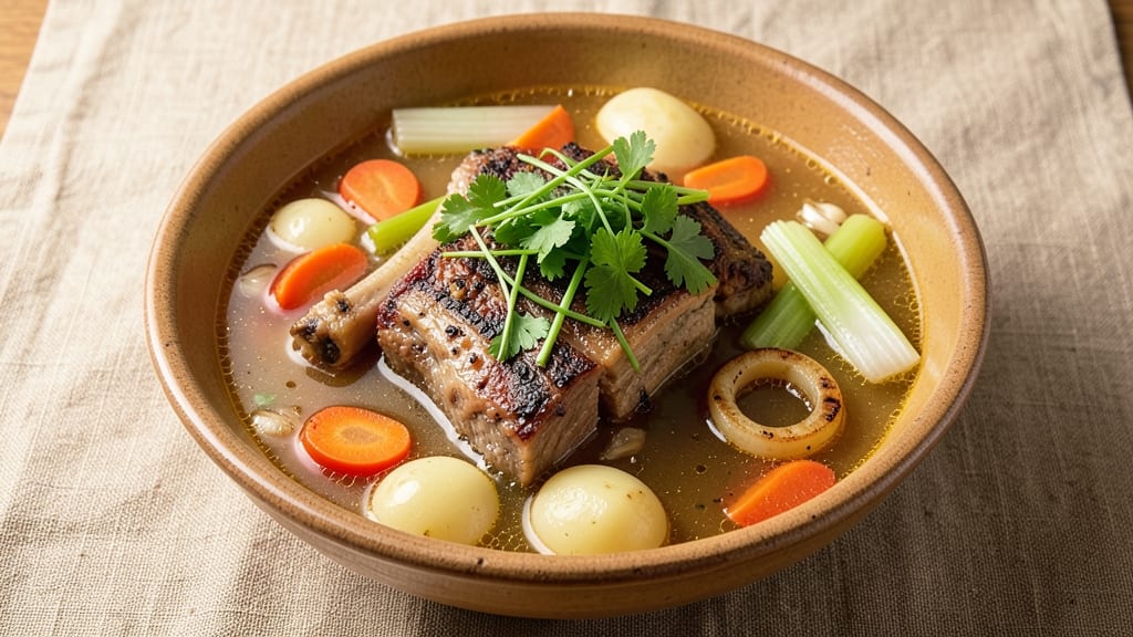 Beef Stock Vegetable Soup Recipe: Savory Depth From Homemade Broth