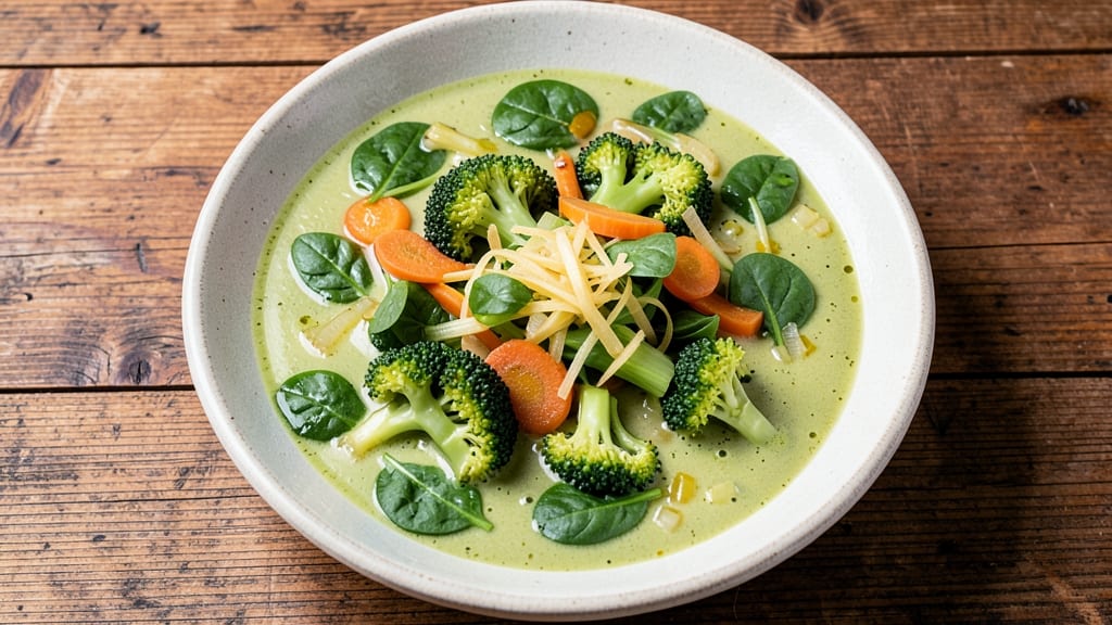 Alkaline Broccoli Soup Recipe: Earthy Green Velouté With Gut-Friendly Zing